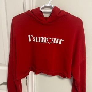 H&m cropped hoodie